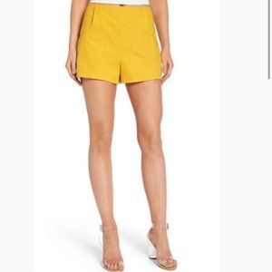 Leith Yellow Shorts